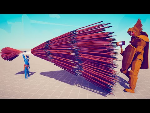 GOLD PALADIN vs EVERY GOD 🔥 TABS - Totally Accurate Battle Simulator