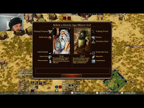 Ranked 1v1 Loki vs Gaia - Age of Mythology: Extended Edition