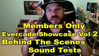 Members Only - Evercade Showcase Vol  2  - Behind The Scenes Sound Tests
