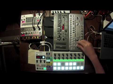 Acid Off - TT-303 SH-01A Volca Bass Sample - Live Techno Jam 2018-03-14