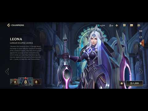 Leona skins spotlight wild rift