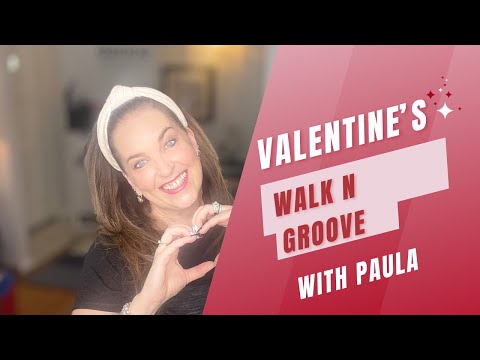Valentines ❤️Walk N Groove | Low Impact | Quick Workout | No equipment