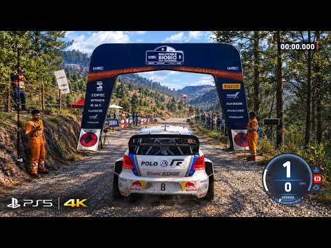EA SPORTS WRC - Polo R WRC 2013 | Laja (Rally Chile Bio Bío) | Gameplay 4K