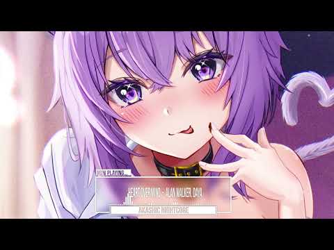 [ Nightcore ] Heart over Mind - Alan Walker, Daya