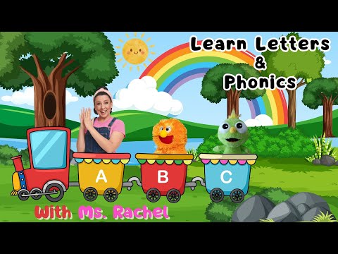 Learn Letters ABC and Phonics With Ms. Rachel | ABC Letters Sounds  & Pictures🎵 | Speech Development