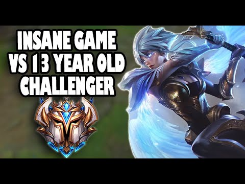 AZZAPP VEL'KOZ VS GENERAL SNIPER RIVEN, INSANE GAME VS 13 YEAR OLD NA CHALLENGER