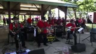 "Boney Maronie" played by the Rubber Band