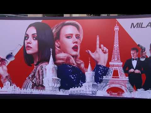 The Spy Who Dumped Me World Premiere B-Roll || SocialNews.XYZ