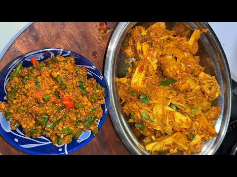 🔴Kathal ki sabji, Mirchi Kuccha achar recipe by Meal Palace