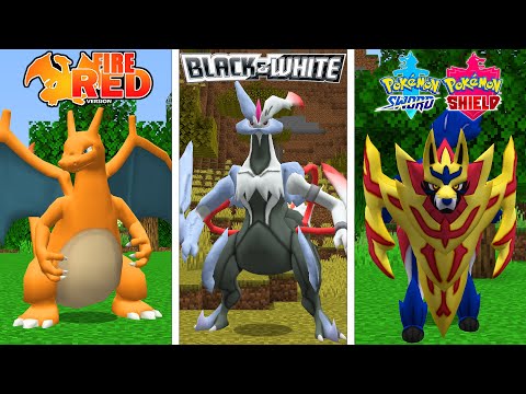 Gerações Decidem Meus Pokémons no Minecraft Pixelmon!