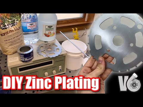 CHEAP Garage Zinc Plating - How Hard Can It Be??