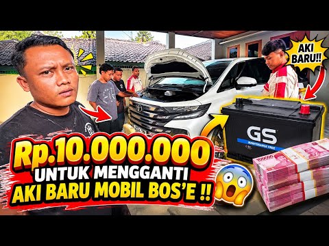 GAGAL JALAN-JALAN NAIK MOBIL VELLFIRE NYA BOS’E KARNA AKI NYA TEKOR !! 😢💔