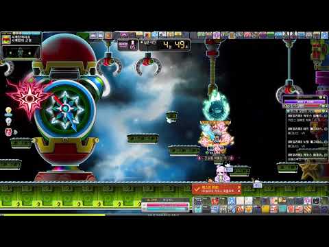 메이플스토리 히어로 주말반 파풀라투스 (KMS 181125 Lv 249 Hero Papulatus' bossing)