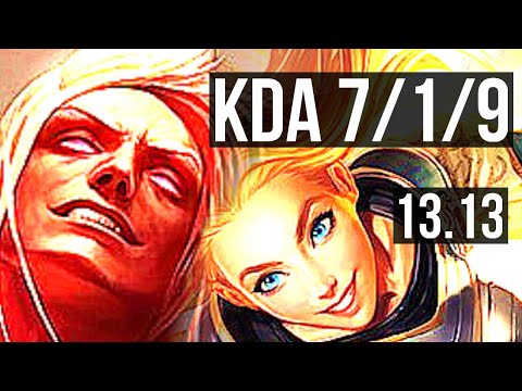 VLADIMIR vs LUX (MID) | 7/1/9, 900+ games, 1.5M mastery, Dominating | NA Master | 13.13