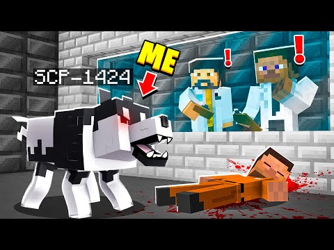 I Became SCP-1424 in MINECRAFT! - Minecraft Trolling Video
