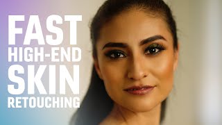 Super FAST High-End Skin Retouching in Photoshop