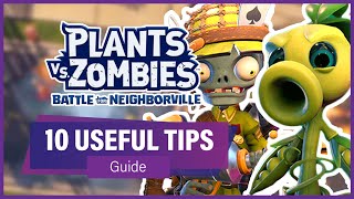 10 USEFUL TIPS FOR BEGINNERS!! (Guide) - Plants vs Zombies: Battle For Neighborville Gameplay