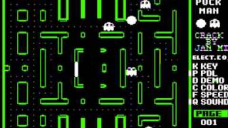 Super Puckman for the Apple II