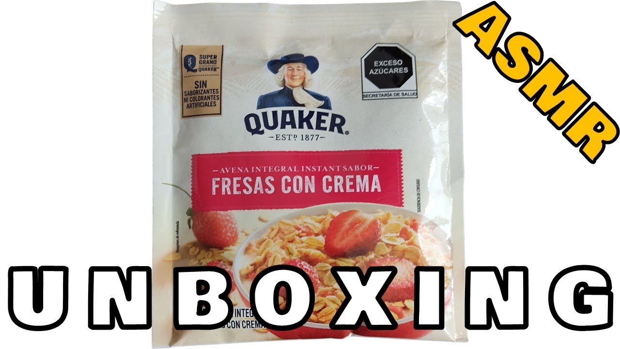 QUAKER - Strawberry Cream Instant Whole Grain Oatmeal/Avena Integral Instantánea Fresas con Crema