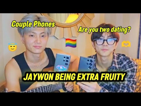 Jaywon Being Extra Fruity with Each Other 🏳️‍🌈✨😇