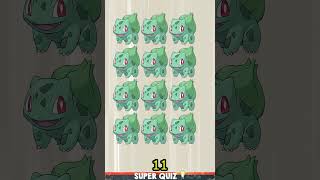 ENCONTRE O POKÉMON DIFERENTE BULBASSAURO! POKÉMON EMOJI QUIZ (PARTE 2) #shorts