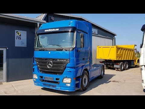 TRUCK MERCEDES-BENZ ACTROS 1846 4X2 TRACTOR UNIT FIŠ TRUCKS & MACHINERY SLOVENIA