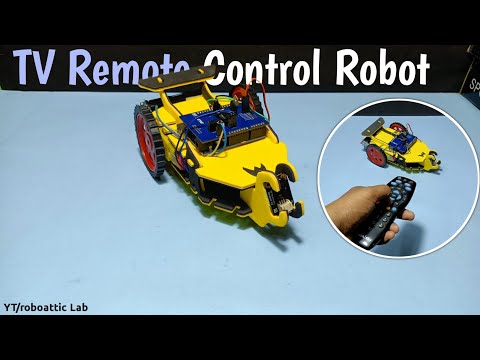 How to Make a TV Remote Control Robot Car : 7 Steps - Instructables