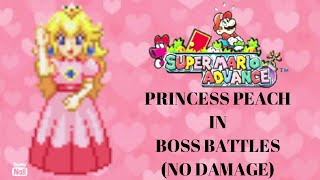 Super Mario Advance - Princess Peach in Boss Battl
