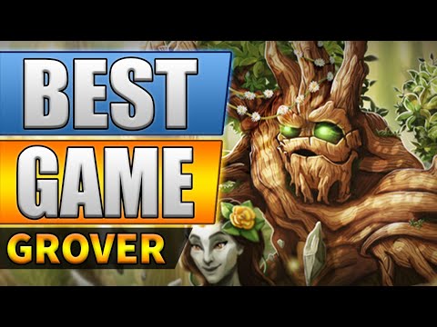 MY BEST GROVER GAME! (100K DAMAGE WITH 170K HEALING) | Paladins