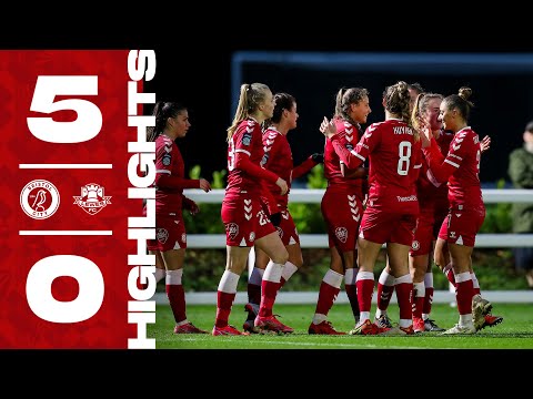 Highlights: Bristol City Women 5-0 Lewes FC Women