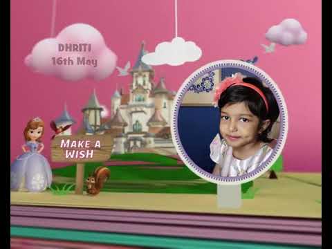 DHRITI BIRTHDAY SONG