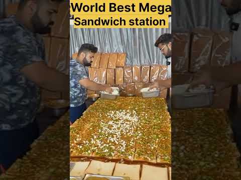 World best mega sandwich station 😋#shorts #shortsfeed #foddie