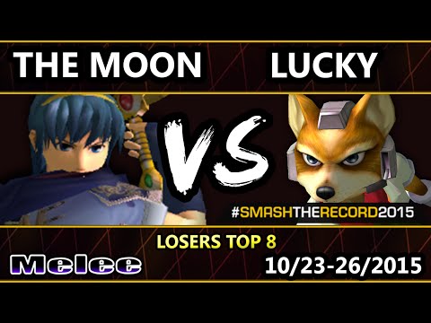STR2015 - CT | The Moon (Marth) Vs. Lucky (Fox) SSBM Losers Top 8 - Smash Melee