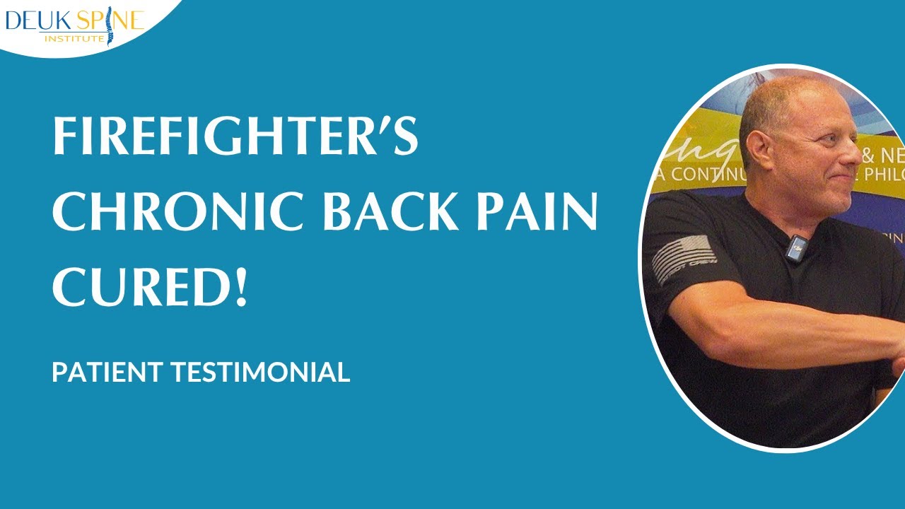 Retired Firefighter Ends 25 Years of Back Pain with DLDR