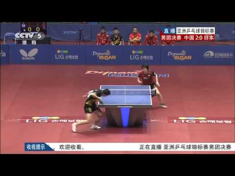 2013 Asian Championships MT-SF CHN-JPN (3): Fan Zhendong - Seiya Kishikawa (full match|short form)