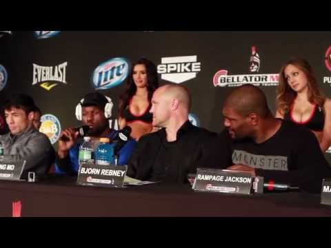 Rampage Jackson and King Mo Altercation Bellator 110