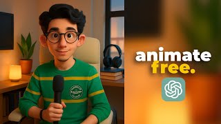 ANIMATE your chatGPT images for FREE!