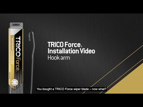 TRICO Force - Hook Arm Installation Video (CC)