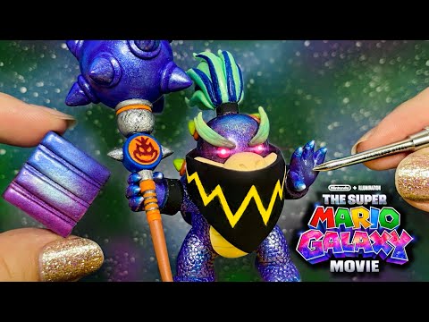 Making Bowser Jr. Movie ver. from the Super Mario Galaxy Movie | Polymer Clay