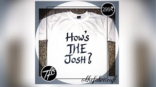 How’s The Josh? URI: The Surgical Strike | TheFabricraft | #HandPaintedTshirt
