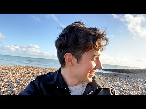 HAVING MCDONALD'S BY THE UK BEACH!