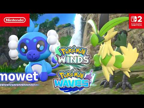 В сеть просочилась информация о покемонах из игры Pokémon Winds & Waves...
