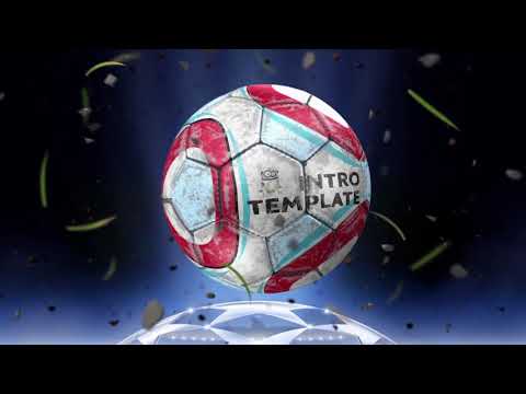 Intro Soccer Ball Logo  Free Download After Effects Templates  CC, CS6, CS4 | No Plugin |