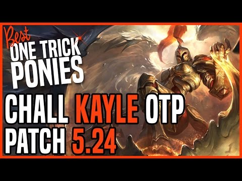 Patch 5.24 Kayle Mid OTP - Matchup: Orianna - Ranked Challenger EUW