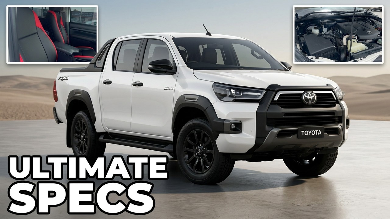 Toyota Hilux 2.4L Diesel Right hand drive (export only) video
