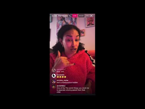 Miss B Nasty talks about paying her BABY DADDY 5k a month for child support | IG LIVE 11/5/24