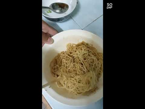 How to cook and serve Azifa 88 instant Sarawak kolok Mee.