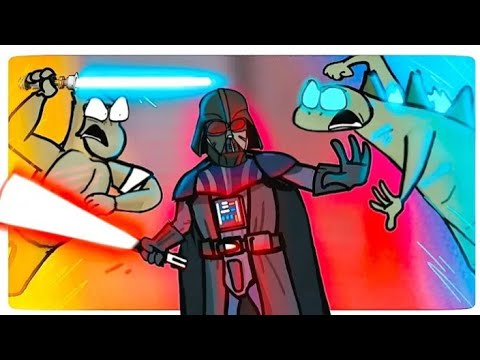 Triangle and Monkey vs Darth Vader | TRIANGLE vs MONKEY CLIP