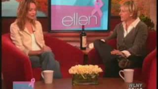 Calista Flockhart : The Ellen DeGeneres Show