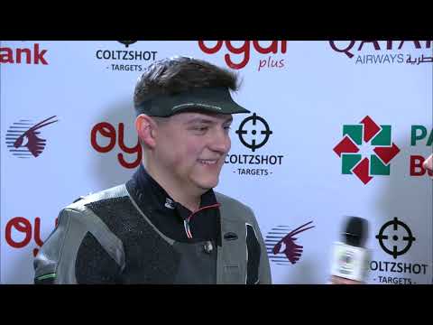 Interview Zalan Pekler (HUN) 10m Air Rifle Men - 2023 Baku (AZE) - ISSF World Cup Rifle/Pistol